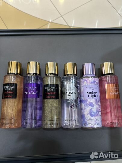 Victoria secret спрей, косметика, бижутерия духи