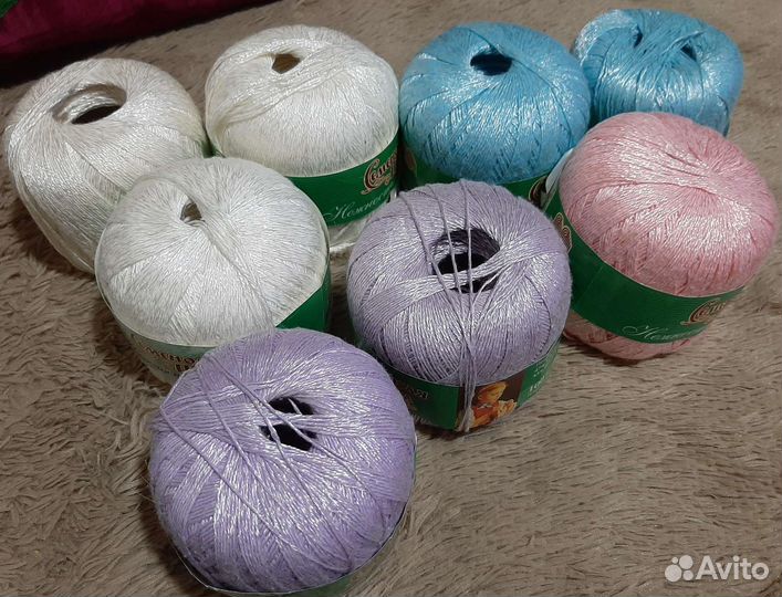 Пряжа нитки для вязания