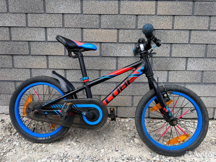 Детский велосипед cube race 160