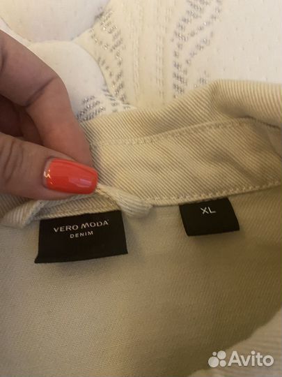 Джинсовая куртка XL, vero moda