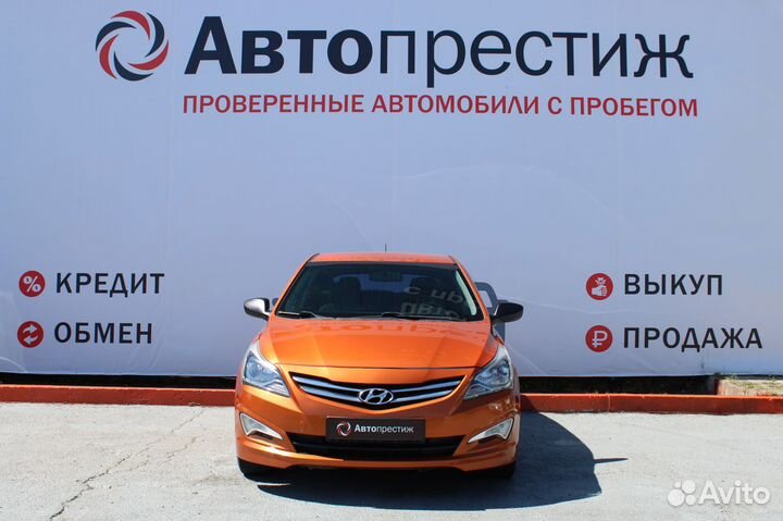 Hyundai Solaris 1.6 AT, 2015, 129 000 км