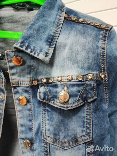 Джинсовка для девочки 146