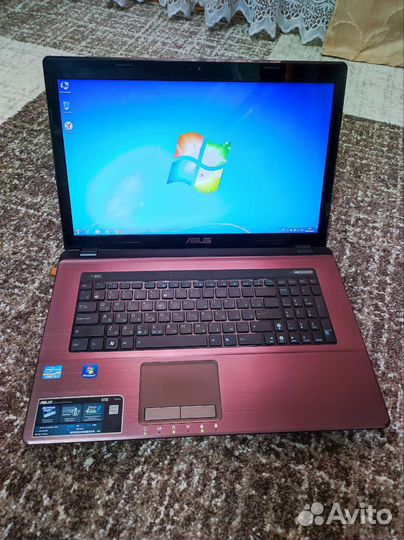 Ноутбук asus K73E 17.3