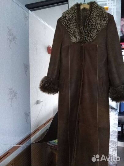 Дубленка натуральная женская 44 46 размер