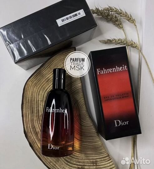 Духи dior fahrenheit 100ml