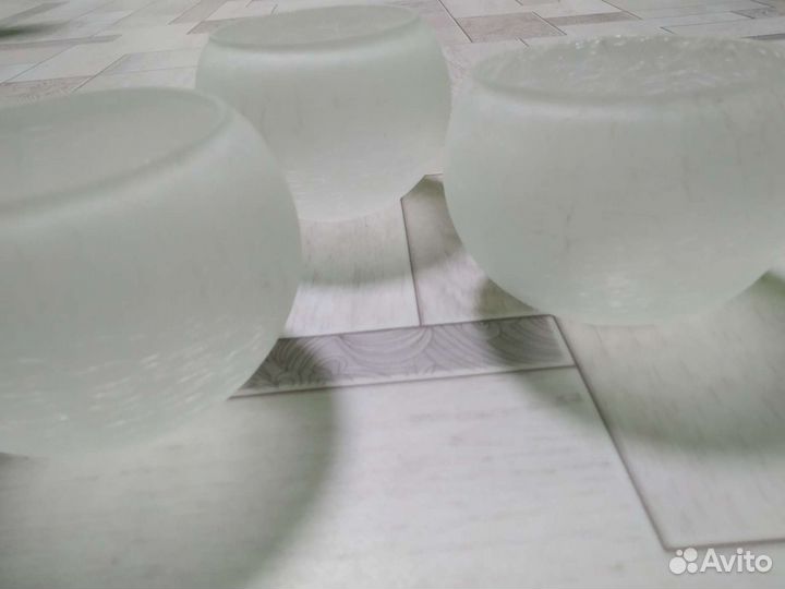 Плафоны для Люстры Стеклянные 2 штуки