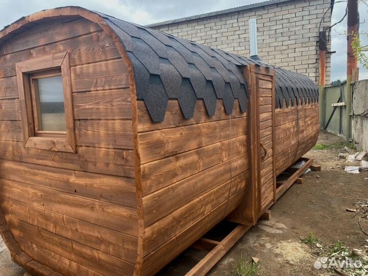 Баня бочка квадро от производителя