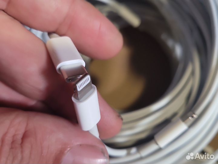 Кабель Apple usbc/Lightning, 1м, белый оригинал