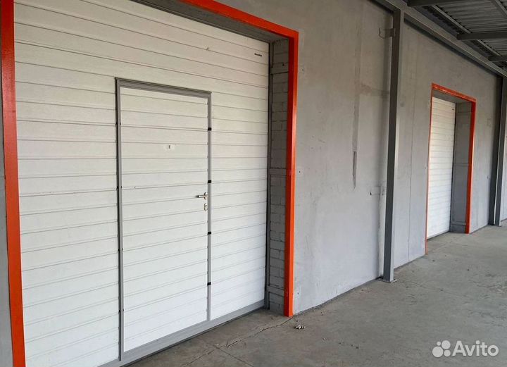 Секционные ворота под ключ