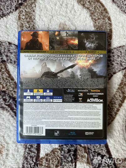 Call Of Duty WW2 PS4 Русская Озвучка