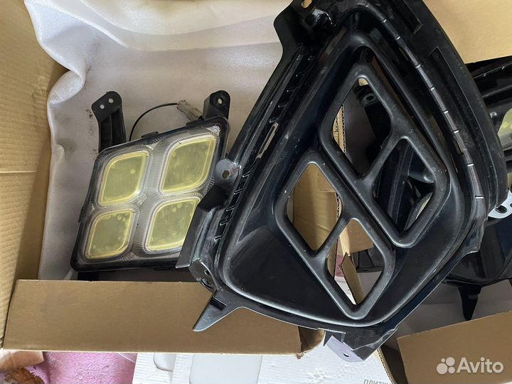 Противотуманки gt-line sorento prime