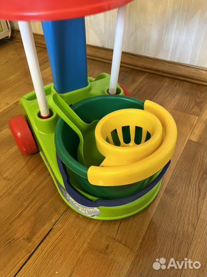 Тележка с набором для уборки детская