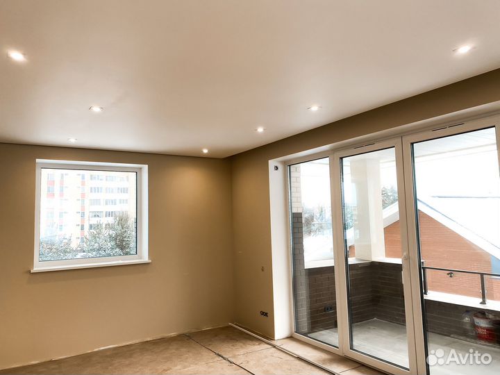 Малярные работы/ Окрашивание стен/ Потолков