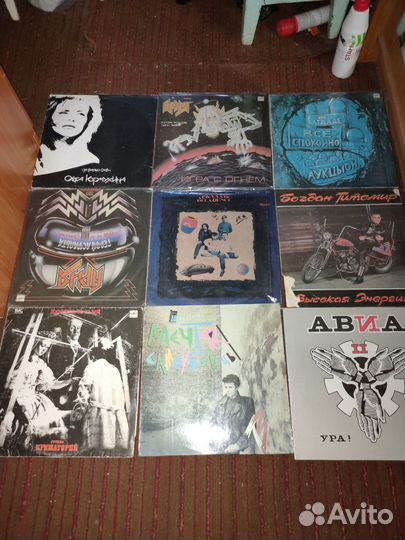 Виниловые пластинки СССР