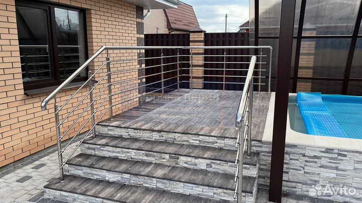 Перила, поручни, ограждения из нержавеющей стали