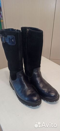 Сапоги зимние кожа 35 размер
