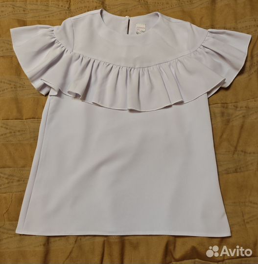 Блузка на девочку 134