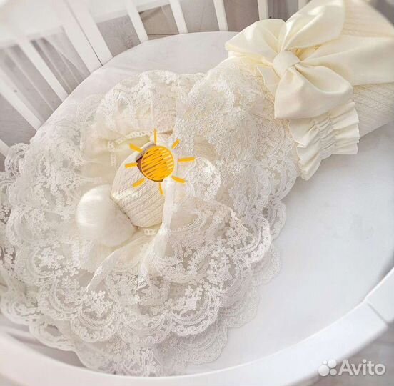 Выписка из роддома.одеяло на выписку