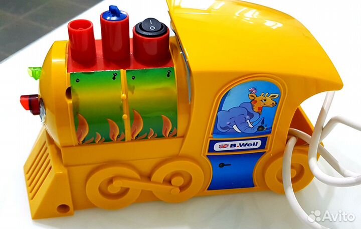 Ингалятор паровозик. Яркий дизайн