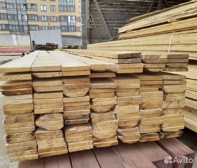 Доска обрезная 2-3 сорт