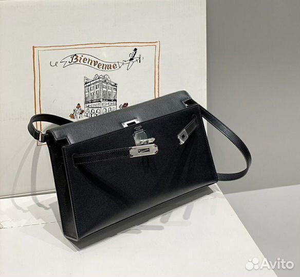 Сумка hermes Kelly elan madame leather