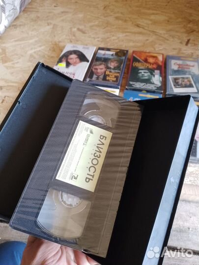 VHS кассеты, видео касеты с фильмами