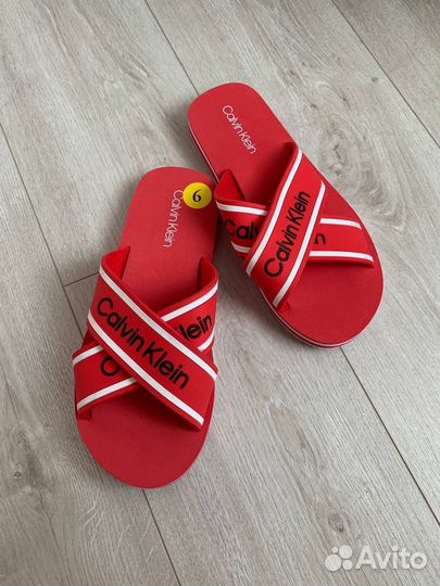 Шлепанцы calvin klein оригинал