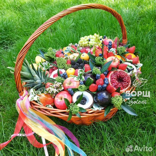 Съедобные букеты, фруктовые, овощные, сладкие