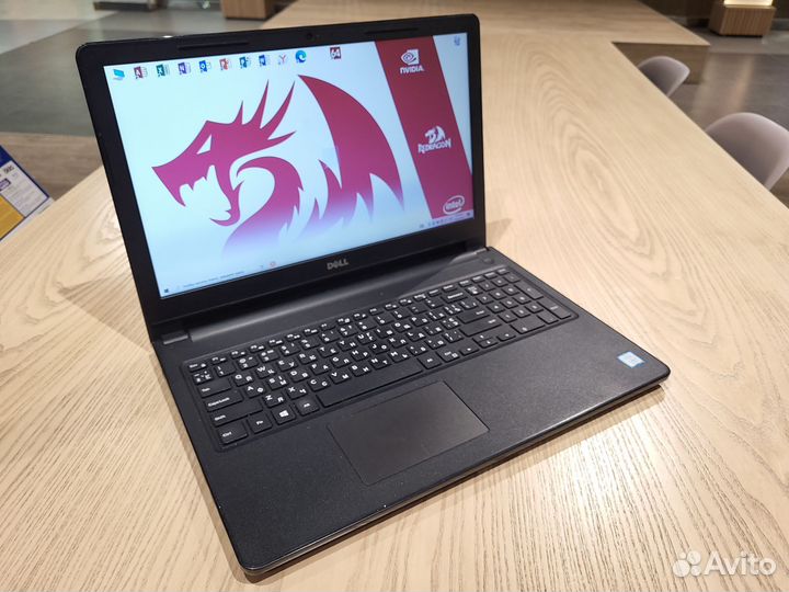 Ноутбук dell/ Core i7-8/ 16ram/ SSD/ full HD