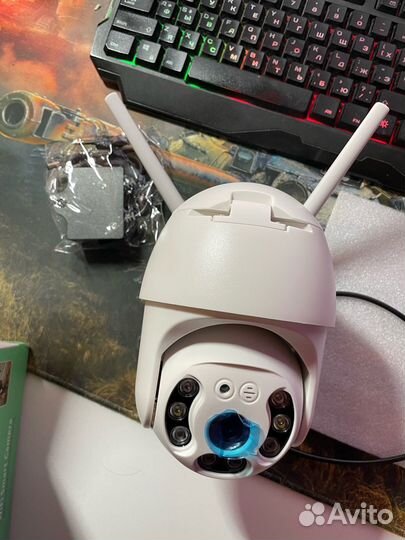 Повортная 4G/Wifi Камера видеонаблюдения