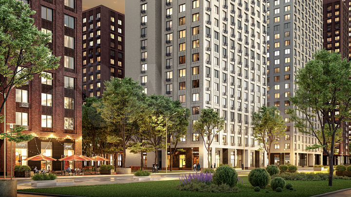 2-к. квартира, 35,3 м², 6/17 эт.