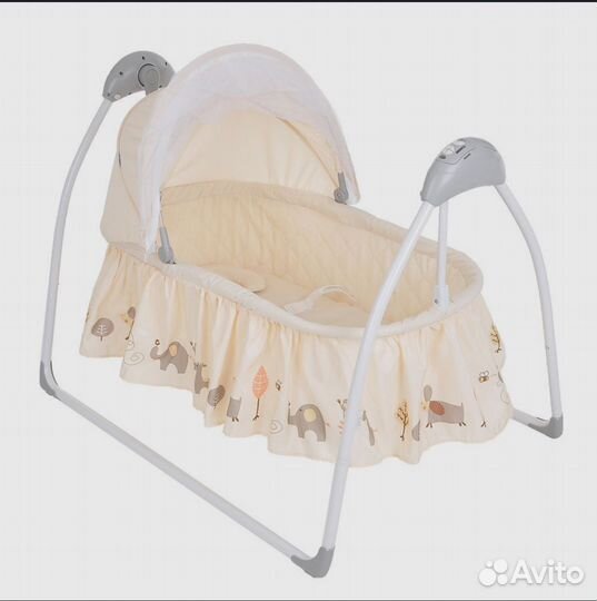 Электрокачели для новорожденных 2 в 1