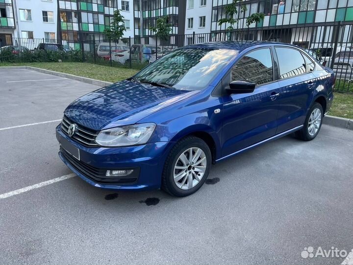 Volkswagen Polo 1.6 AT, 2019, 98 000 км