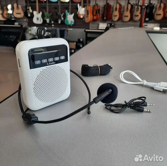 Громкоговоритель для гида, с микрофоном