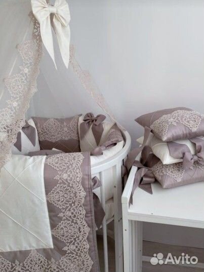 Бортики в детскую кроватку новые