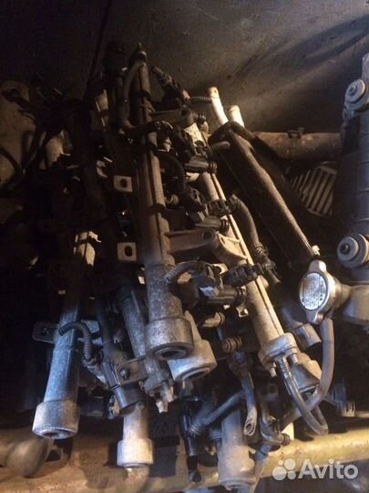 Хендай акцент форсунки (топливная рампа)