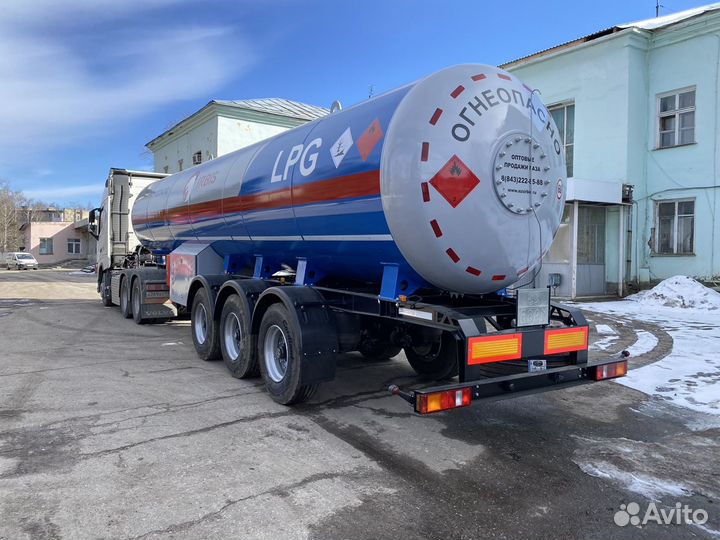 Полуприцеп газовоз GT7 ППЦТ-45, 2023