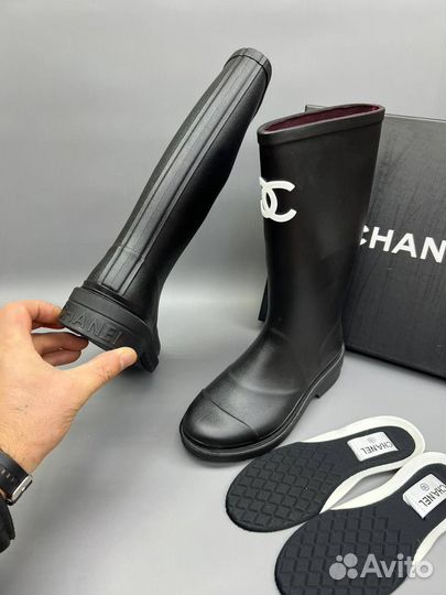 Высокие Сапоги Chanel Размеры 36-40