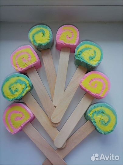 Твердая пена для ванны ручной работы