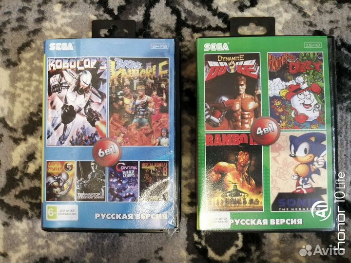 Картриджи sega