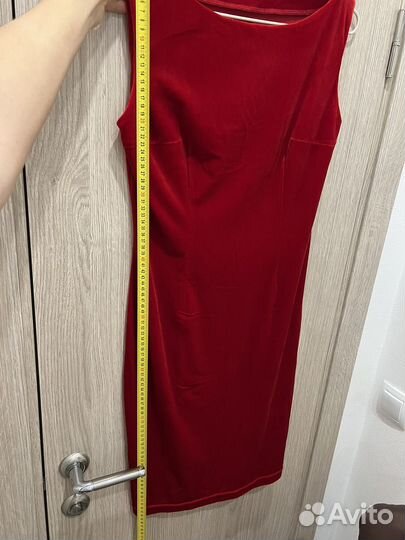 Платье бархатное 42-44