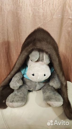 Капор-капюшон норка. Новый