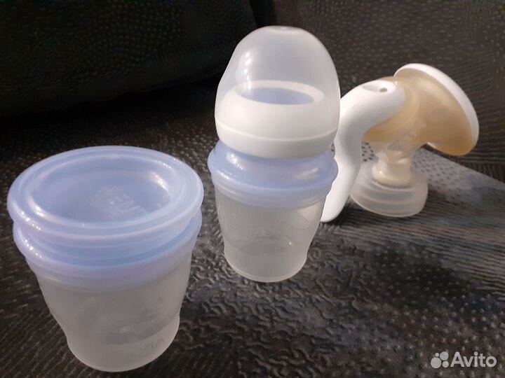 Молокоотсос avent ручной с новой соской и др