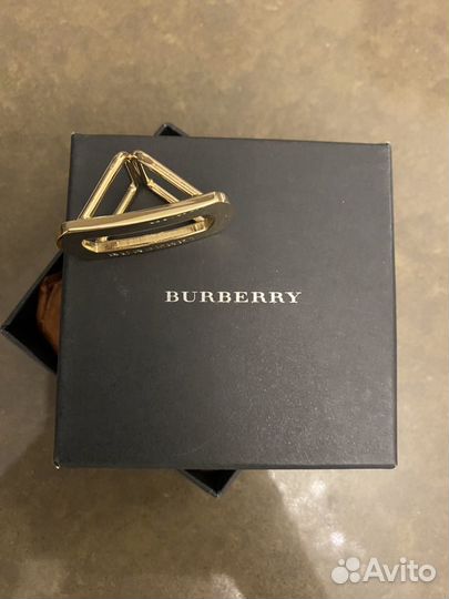 Зажим/ заколка/ кольцо для платка Burberry
