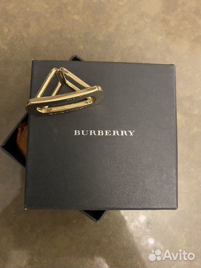 Зажим/ заколка/ кольцо для платка Burberry