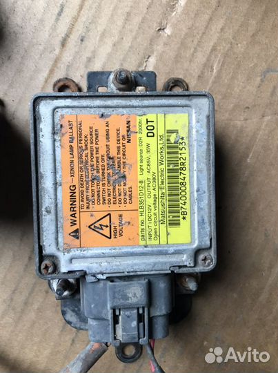 Штатный ксенон Ниссан Максима (288)