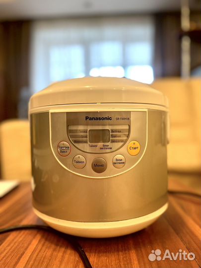 Мультиварка /пароварка panasonic sr tmh18
