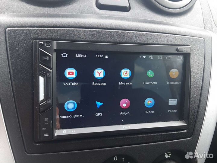 ACV ad-6900 2din, 7дюймов, андроид