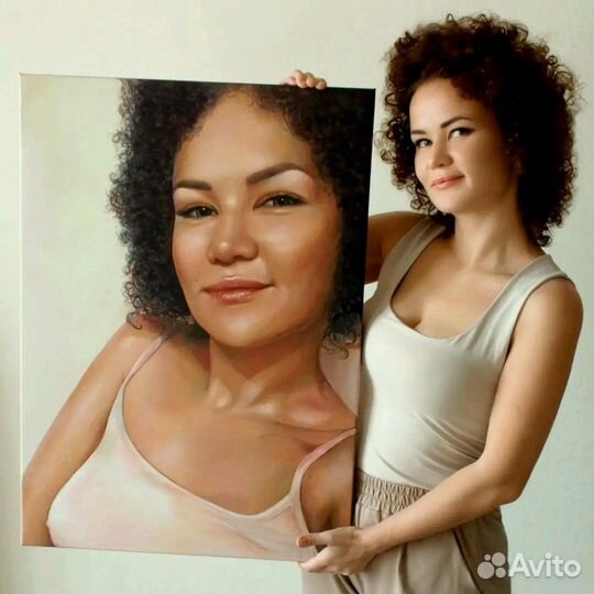 Портрет по фото, художник