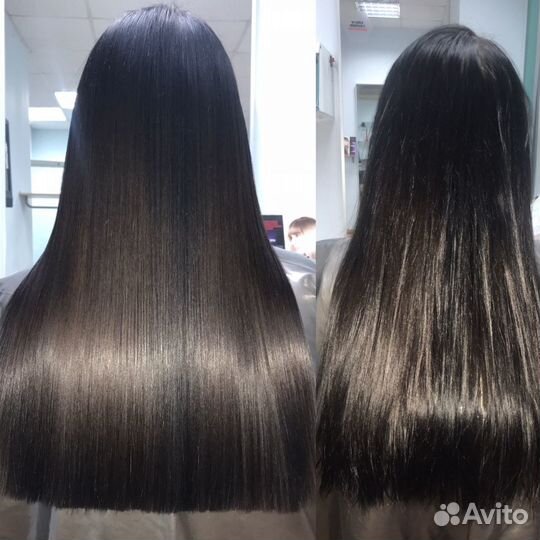 Кератиновое выпрямление, ботокс для волос